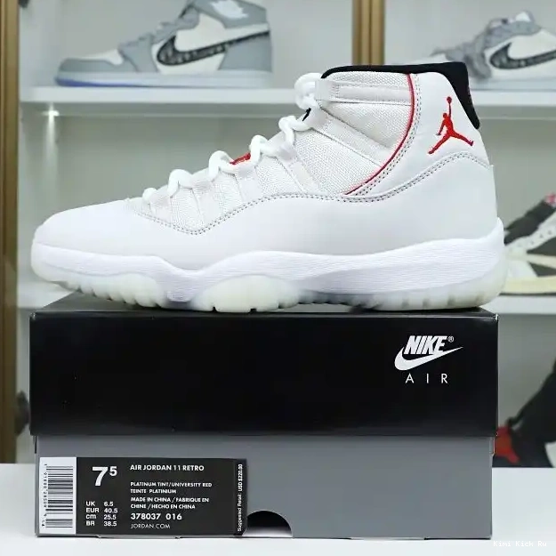 Kimikick XI 11 TINT AIR JORDAN PLATINUM RETRO 0715